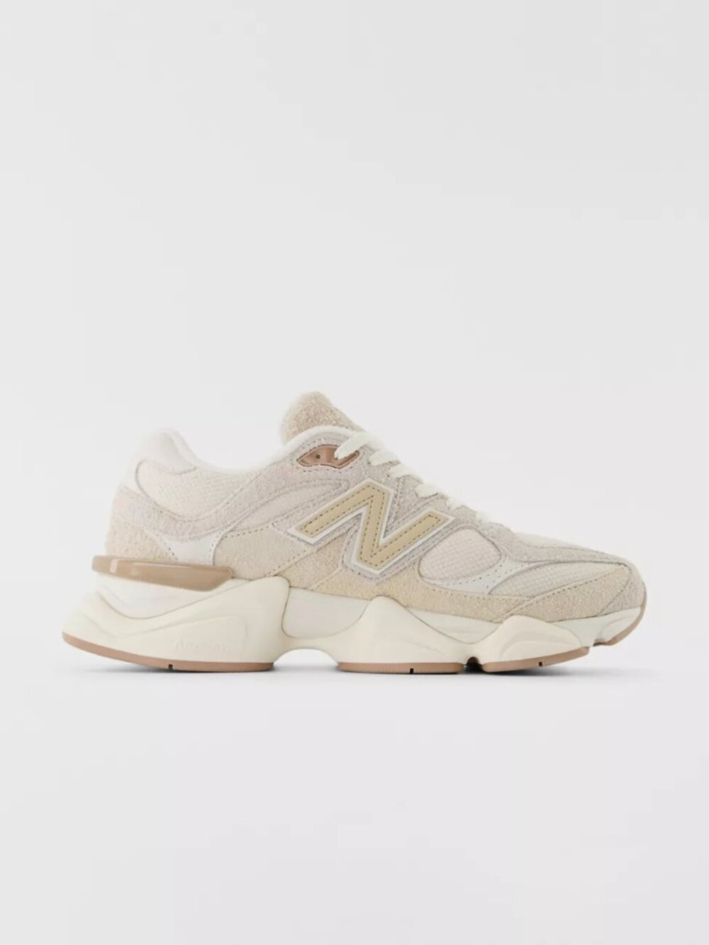 New Balance 9060 Sneakers - Bisque / Sea Salt (Beige & White) Size: M6.5 / W8